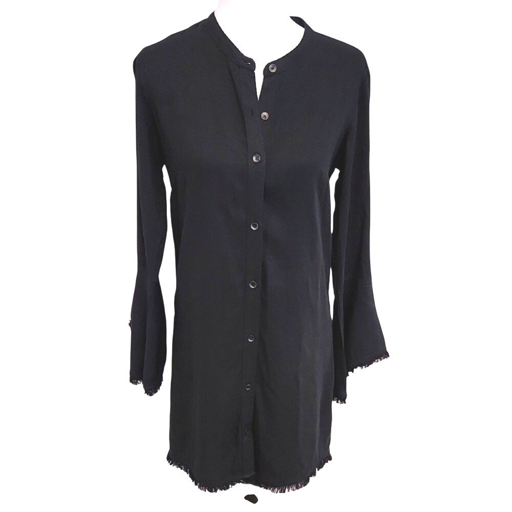 Splendid Black Button-Up Women's Dress Size Small